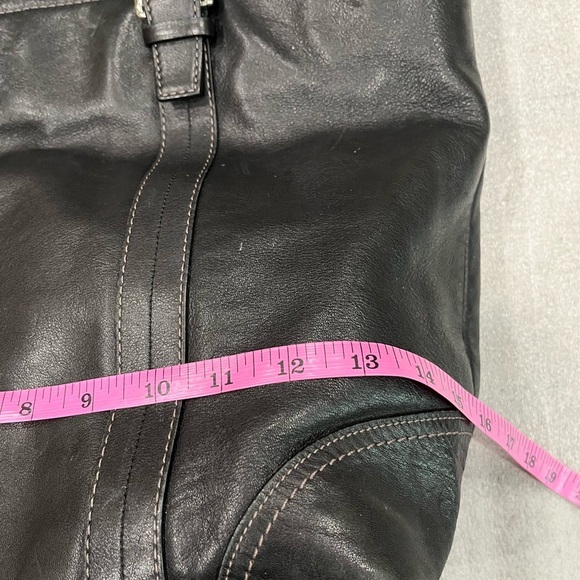 Coach Hampton Leather Tote bag, model A0872-F11202. - Picture 8 of 9